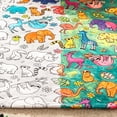 thumbnail image 3 of Soft Cozy DIY Coloring Throw Blanket All Ages Friendly Art Craft Blanket For Relaxation Household Home Decor, 3 of 8