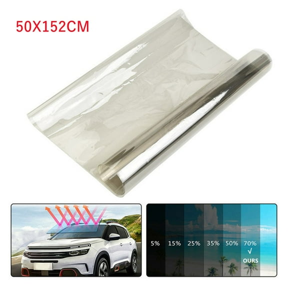 Car Window Foils Solar Protection Film,UV Heat Rejection VLT 70% Casement Solar Protection Tint Build Film Sheet