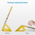 thumbnail image 2 of JETech Case for iPad (9.7-Inch, 2018/2017 Model, 6th/5th Generation), Smart Cover Auto Wake/Sleep, Yellow, 2 of 5
