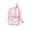 Pink, variant on Clear Backpack Heavy Duty - PVC Transparent Backpack Large Clear Book Bag for College Work