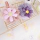 thumbnail image 4 of 5 piezas de esponja de baño con flores para niños, juguetes de malla de lufa para baño, bola de frotamiento corporal de dibujos animados coloridos, 4 of 5