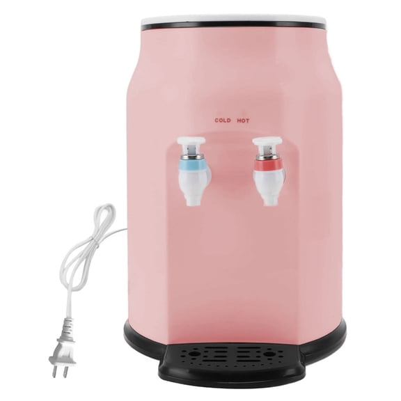Sinyiin 110V Countertop Water Dispenser Top Loading Hot Mini Cold Water Dispenser Heater for Home Office Dormitory Bedroom