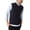 Blue - navy, variant on Frank & Oak Mens Cotton V Neck Sweater Vest, Blue, XX-Large