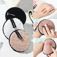 thumbnail image 1 of Flmtop Women Soft Sponge Makeup Remover Powder Puff Face Cleaner Cleansing Cloth Pad, 1 of 3