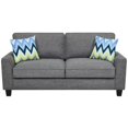 thumbnail image 3 of Serta Astoria - Sofa - armrests - polyester, microfibre - light gray, 3 of 6