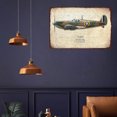 thumbnail image 1 of Hogar Resistente A La Intemperie Retro Chic Fighter Sign Hierro Pintura Pared Dibujo Plantillas Likrtyny Arte Deco, 1 of 9