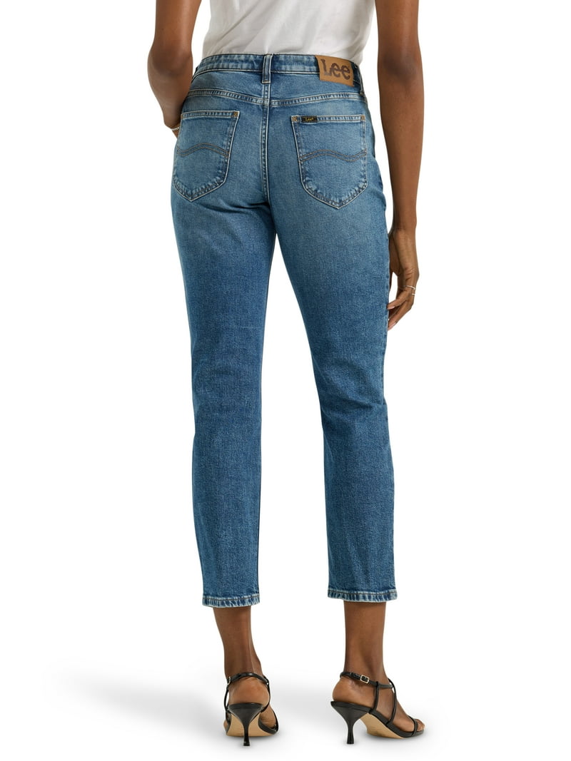 Lee® Women Heritage Slim Straight Buttonfly Jean - Walmart.com