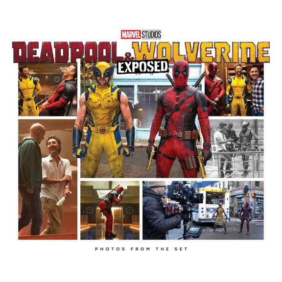 Pre-Owned Marvel Studios' Deadpool & Wolverine: Exposed - Photos from the Set, (Hardcover)