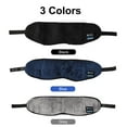 thumbnail image 3 of Graflsoa Wireless Bluetooth Sleep Mask with Music, Rechargeable Eye Cover for Fatigue Relief, Full Coverage Light Blocking, Blue Smart Eye Mask, 3 of 6