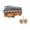 Doubledecker bus B, variant on lionlar City Bus Model School Bus Toy 1/30 Gifts Truck Model Classic with Realistic Lights and Rubber Tires Educational RC Car RC Bus yellow school Bus