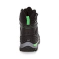 thumbnail image 3 of Regatta - Botas de Senderismo Hawthorn Evo con Cordones para Niños/Niñas (Negro, Verde Verano) Regatta UTRG8430_blacksummergreen, 3 of 6
