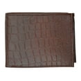 thumbnail image 7 of New Mens Alligator Pattern Bifold Credit Card ID Holder Wallet 5552 CR, 7 of 7