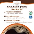 thumbnail image 5 of Fresh Roasted Coffee, Organic Peru Water-Processed Decaf Coffee, Medium Roast, Whole Bean, 80 oz 5 lbs, 5 of 10