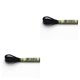 thumbnail image 1 of Matsuzay Hilo de cableado de punto de cruz de 8 metros, colores brillantes, fibra de poliéster, seda, doble mercerizado, línea de bordado ligera, NegroE310 2piezas Matsuzay CBP288645, 1 of 6