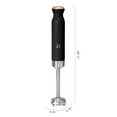 thumbnail image 4 of Beautiful Cordless Immersion Blender with Chopper, Whisk & Measuring Cup, Black Sesame by Drew Barrymore, 4 of 16