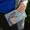 thumbnail image 3 of Velociraptor Feed Me and Tell Me I'm Pretty Dinosaur Funny Makeup Cosmetic Bag Organizer Pouch, 3 of 4