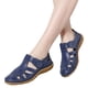 thumbnail image 3 of WILLBEST Sandalias De Mujer Zapatos De Mujer Moda Sandalias Planas De Suela Suave Sandalias Casuales Retro, 3 of 5