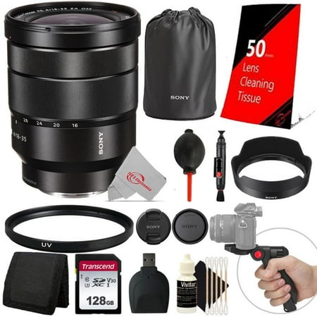 Sony Vario-Tessar T* FE 16-35mm f/4 ZA OSS E-Mount SEL1635Z Lens + Essential Accessory Kit
