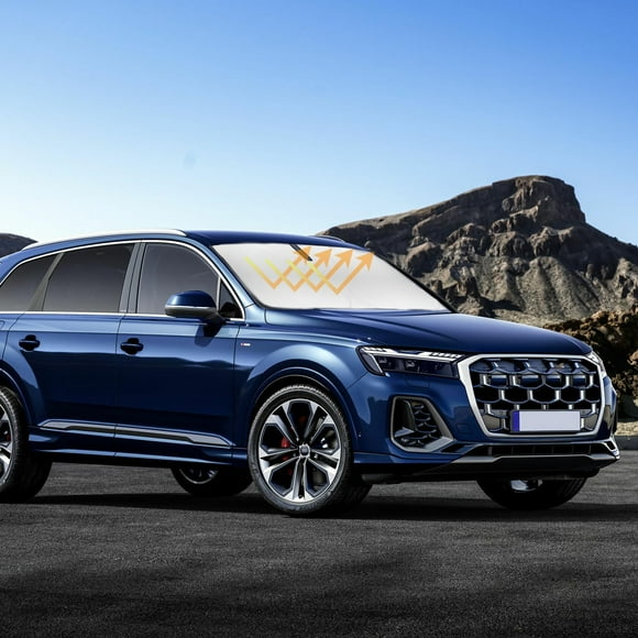 Parasol de parabrisas para Audi Q7 2016-2025 con protección térmica