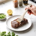 thumbnail image 5 of Cook With Color Silicone Basting Brush, Heat-Resistant Pastry and BBQ Sauce Brush, Cream, 5 of 5
