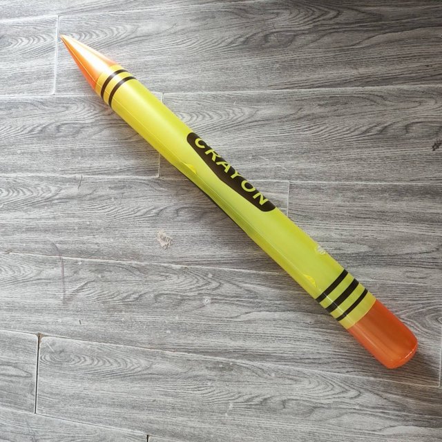 HUASHENG Tall Inflatable Crayons Large Blow Up Crayons Set Giant Crayon Prop Decorations Kids Birthday Decor Party