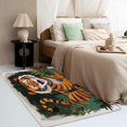 thumbnail image 4 of Cartoon Tiger Area Rug,5x8 Carpet,Non Slip Washable Fuzzy Super Soft Easy Clean, Jungle Animal Rugs for Bedroom Living Room Dining Room, Cute Cartoon Rug Decorations, Low Pile Non Shedding Carpets, 4 of 7