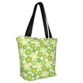 thumbnail image 3 of Kdxio Kiwi Lemon Women Reusable Grocery Bags Foldable Ripstop,Reusable Shopping Bags for Shopping,Gym,Gift, 3 of 8