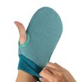 thumbnail image 5 of Unique Bargains 1 Pc Shower Glove Exfoliating Glove for Bathroom for Shower 8.66"x4.72" Green, 5 of 6