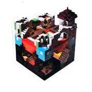 DOPASTICKER Microsoft Minecraft Steve Enderman Creeper Zombie Mojang Sticker Phone Decal Water Bottle Stickers, Cars Stickers, Water Bottle Stickers For Kids