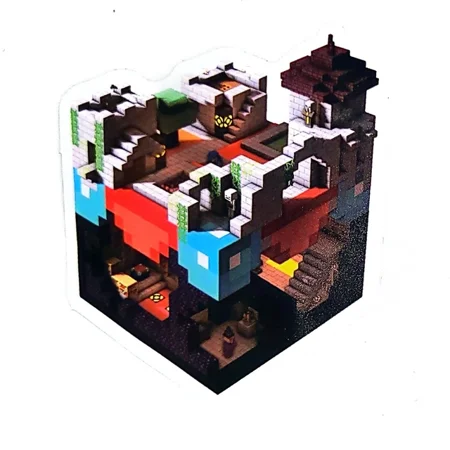 DOPASTICKER Microsoft Minecraft Steve Enderman Creeper Zombie Mojang Sticker Phone Decal Water Bottle Stickers, Cars Stickers, Water Bottle Stickers For Kids