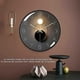 thumbnail image 2 of Modern Silent Wall Clock, 30cm Diameter Wall Clock, Round Digital Quartz Clock, 2 of 5