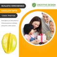 thumbnail image 4 of Simulación de espuma, modelo de frutas y verduras, simulación de adornos de accesorios de manzana y limón, 4 of 5