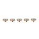 thumbnail image 3 of Advancent Botones de saxofón decorativos de 5 piezas, pieza de repuesto de latón profesional turquesa, accesorios para instrumentos musicales, llaves Accesorios para instrumentos musicales Advancent OD027070-00, 3 of 6