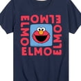 thumbnail image 3 of Sesame Street - Elmo Square - Toddler and Youth Short Sleeve Graphic T-Shirt, 3 of 5