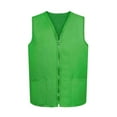 thumbnail image 1 of TOPTIE Adult Volunteer Work Vest Event Supermarket Apron Vests - Green, 1 of 8