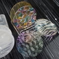 thumbnail image 3 of Epoxy Resin Coaster Mold Food Grade Silicone Coaster Craft Reusable DIY Coaster Casting Mold Kit for Jewelry Making Home Decoration, 3 of 9