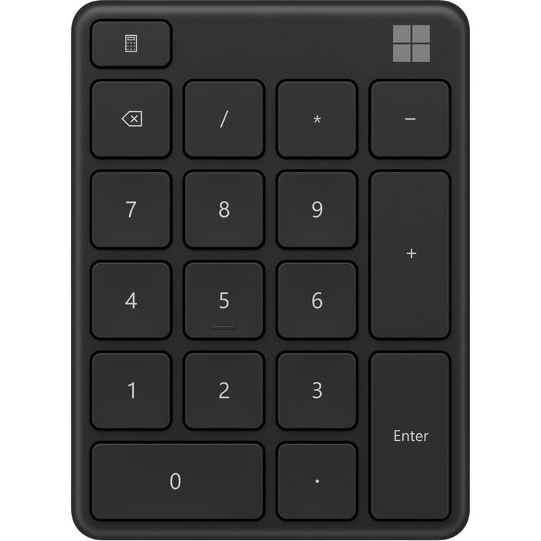 Microsoft - Microsoft テンキー NUMBER PAD GLACIER Microsoft white Number Pad Glacier Standalone Pad for