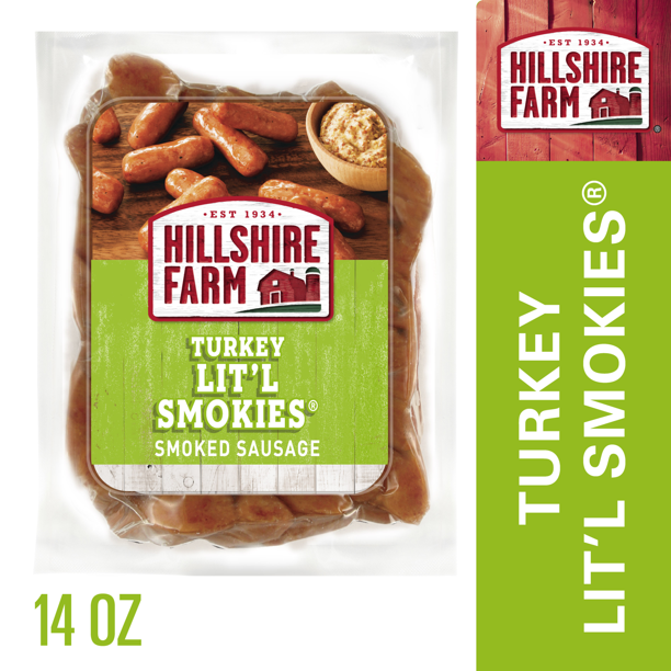 Hillshire Farm® Turkey Lit'l Smokies® Smoked Sausage, 14 oz. Walmart
