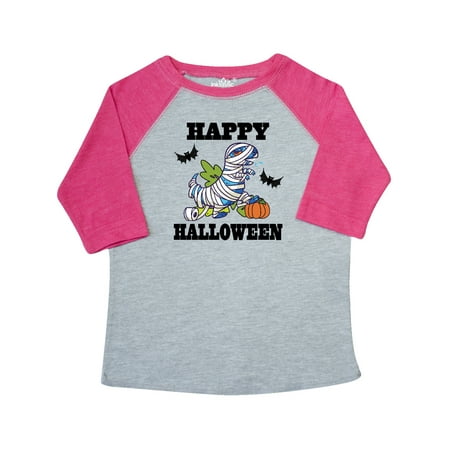 

Inktastic Happy Halloween Mummy Dinosaur Gift Toddler Boy or Toddler Girl T-Shirt