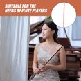 thumbnail image 2 of Phenofice Musical Instrument Cleaner 1Pcs Flute Cleaning Rod Maple Wood Dust Removal for Maintenance 35.50X1.00X1.00cm, 2 of 8
