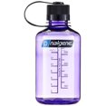 thumbnail image 1 of Botella de agua Nalgene Tritan de boca estrecha de 500 ml, color morado con tapa negra, 1 of 3