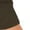 Brown, variant on dazeni Capri Pants for Women V Cross Waisted Workout Yoga Capris Leggings Straight Leg Athletic Cropped Pants with Pockets Pink XXXL