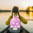 thumbnail image 3 of Dvkptbk School Backpack Mushrooms Elementary School Backpack Large Capacity Polyester School Bag Sports Bag, 3 of 6