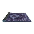 thumbnail image 2 of Ahgly Company Indoor Square Persian Blue Traditional Area Rugs, 7' Square, 2 of 4
