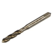 Uxcell Metric Spiral Flute Thread Taps M6 x 1 H2 HSS-CO Screw Threading Tap Tapping Tools