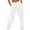 501_White, variant on Christmas Winter Cotton Full-Length Oversized Athletic Yoga Sweatpants for Women White Activewear Solid Color Women's Thin High Waisted Loose Comfortable Jogging Pants With Pockets Casual XL
