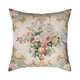thumbnail image 2 of Funda de almohada decorativa con estampado floral y cremallera oculta | Funda de cojín suave para sofá, cama o silla, 2 of 6