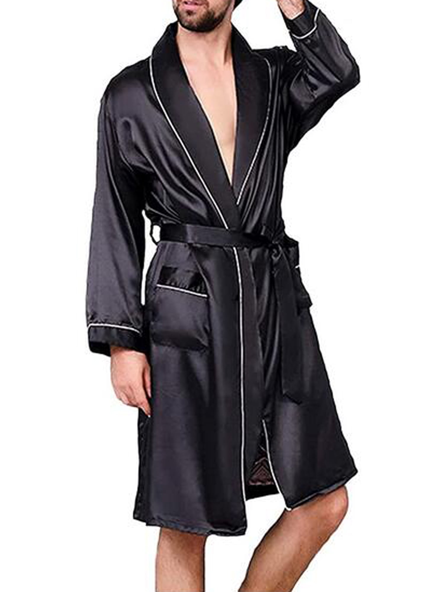 GILDED PLEASURE Silk Kimono robe for men – Mènuo – Šilkiniai Kimono  pagaminti Balyje