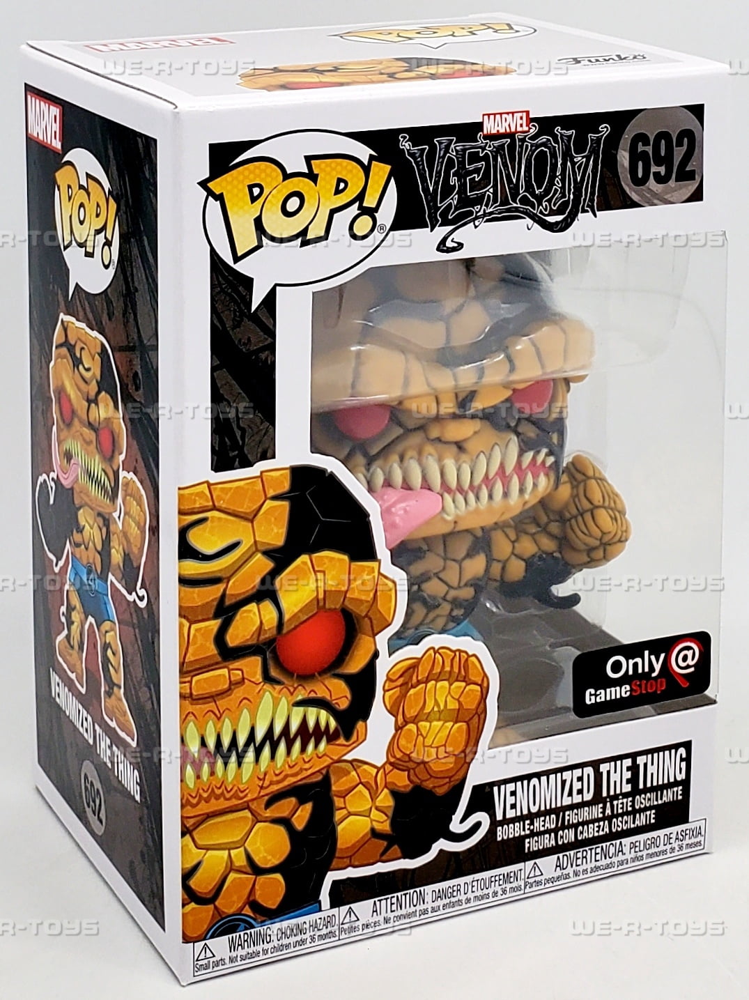 Marvel Venomized The Thing Vinyl Figure #692