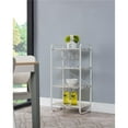 thumbnail image 1 of Inroom Furniture Designs BK1740 Bakers Rack - White, 38 x 19 x 13 in., 1 of 1